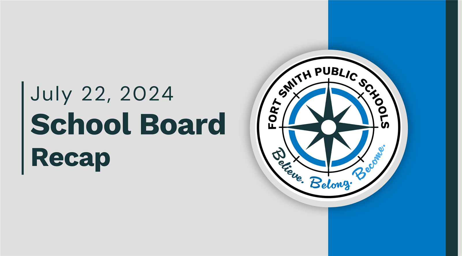 School Board Recap with logo